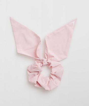 Gymshark Bow Scrunchie Hatt Accessories Rosa | SE 4241HAP